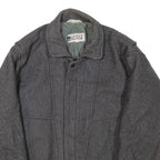 DASH Mens Jacket Grey Wool M