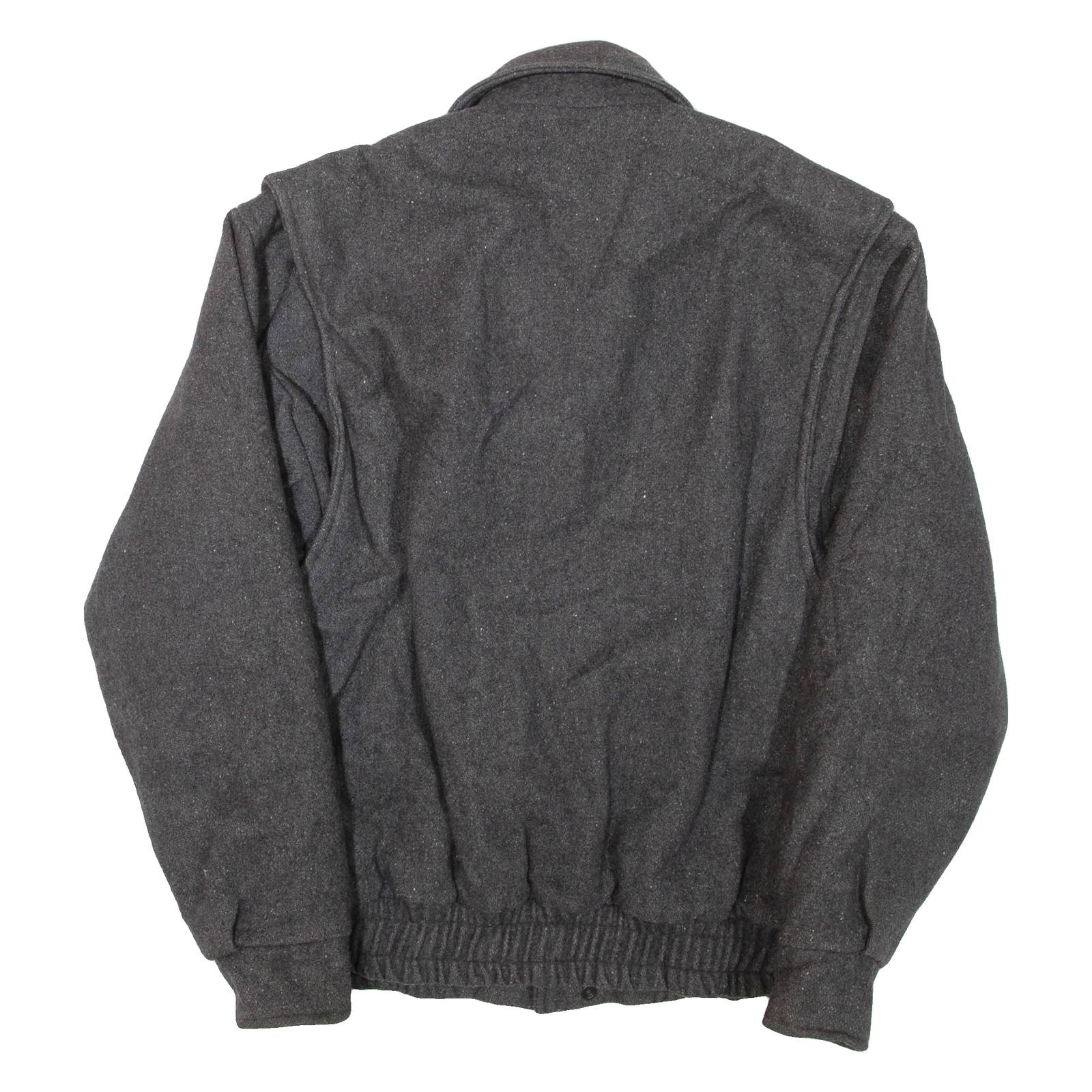 DASH Mens Jacket Grey Wool M