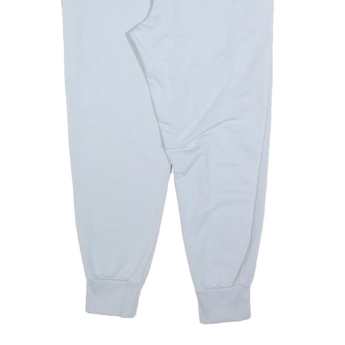 FILA Womens Joggers White Regular Tapered M W28 L28 Cotton Blend Comfort