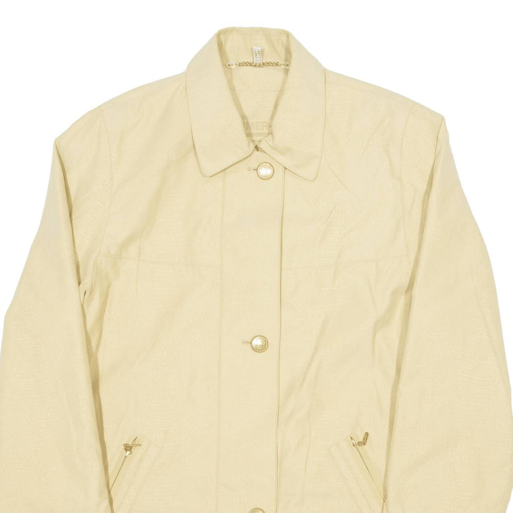 SUMMER-TREND Womens Overcoat Jacket Beige UK 12