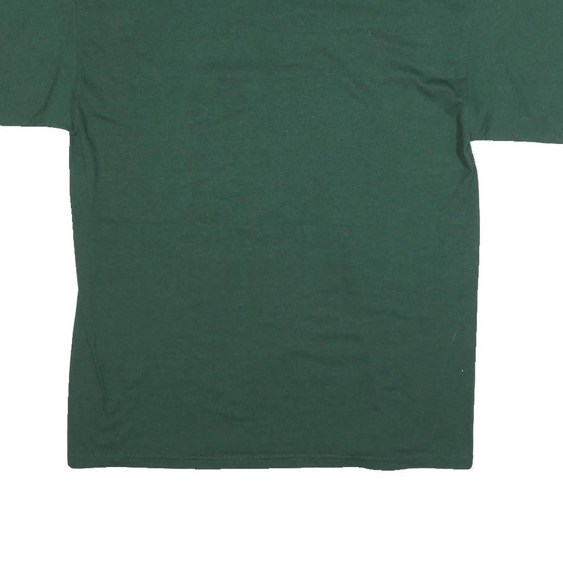 MV SPORT Mens Green Colorado State University Graphic T-Shirt L Short Sleeve