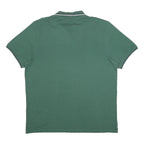 NORTH SAILS Mens Green Cotton Short Sleeve Plain Polo Shirt 3XL Classic Fit