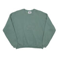 LEE Womens Green Crew Neck M Cotton Blend Casual Sweatshirt