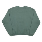 LEE Womens Green Crew Neck M Cotton Blend Casual Sweatshirt
