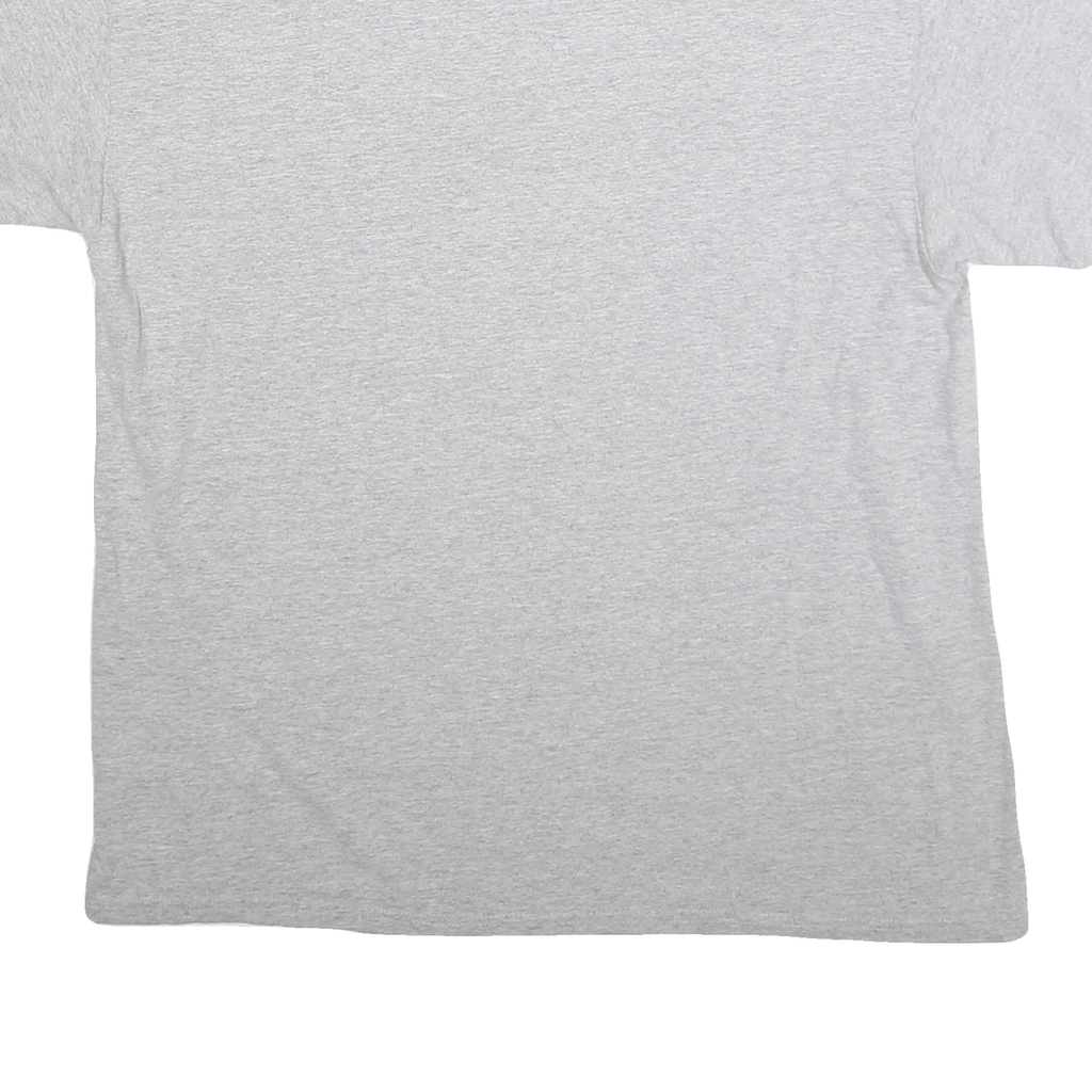 MAJESTIC Mens Grey Colorado Graphic T-Shirt L Short Sleeve Crew Neck Cotton