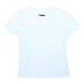 DIESEL Girls White Logo Graphic T-Shirt M Short Sleeve Crew Neck Cotton Blend