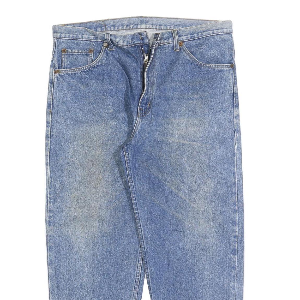 LEVI'S Mens Jeans Blue Regular Straight Denim Medium W38 L28 Classic Fit Zip