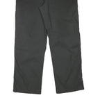 WORK FASHION Mens Cotton Blend Black Regular Straight Trousers W36 L29 Workwear