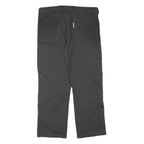 WORK FASHION Mens Cotton Blend Black Regular Straight Trousers W36 L29 Workwear