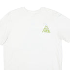 THE NORTH FACE Mens White Graphic T-Shirt M Short Sleeve Crew Neck Logo Print