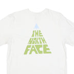 THE NORTH FACE Mens White Graphic T-Shirt M Short Sleeve Crew Neck Logo Print