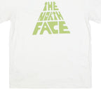 THE NORTH FACE Mens White Graphic T-Shirt M Short Sleeve Crew Neck Logo Print