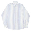 VAN HEUSEN Mens Shirt Blue Striped Long Sleeve M