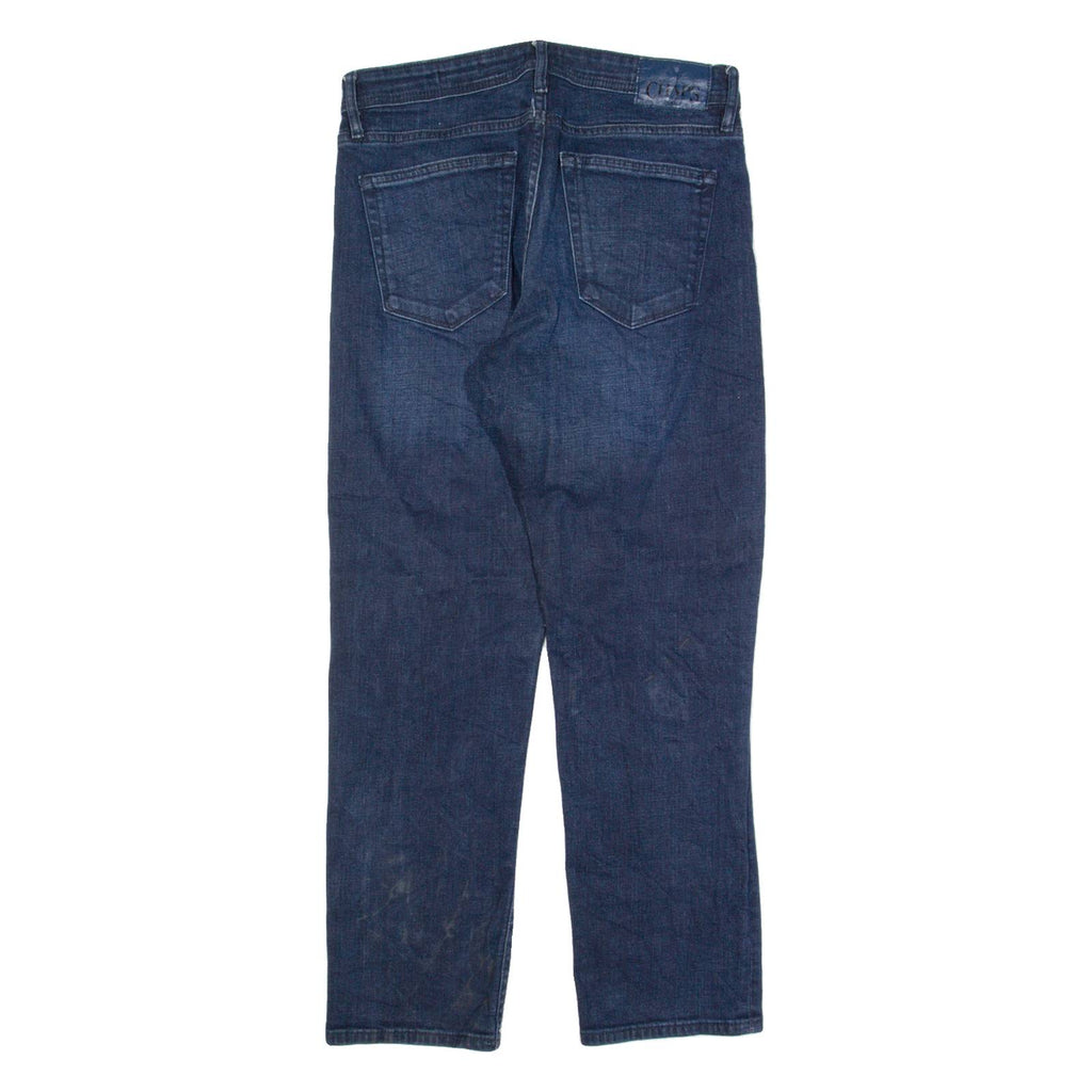 CHAPS Mens Jeans Blue Slim Straight Stone Wash W32 L30