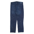 CHAPS Mens Jeans Blue Slim Straight Stone Wash W32 L30