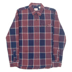 LEVI'S Mens Shirt Red Check Long Sleeve M