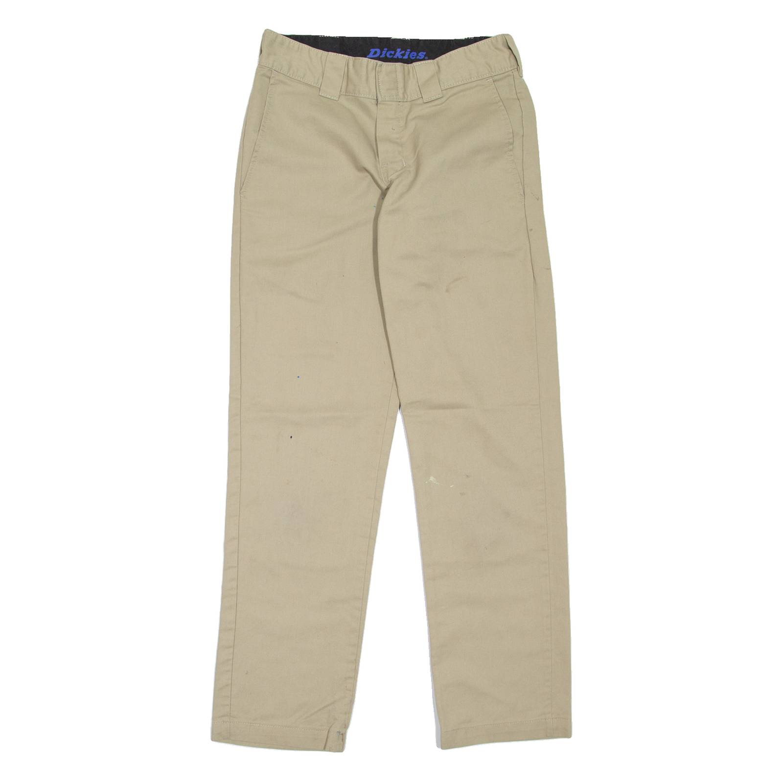 DICKIES Workwear Womens Trousers Beige Regular Straight W28 L30