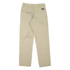 DICKIES Workwear Womens Trousers Beige Regular Straight W28 L30