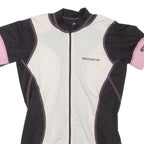 GIORDANA Cycling Womens T-Shirt Black High Neck XS