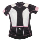 GIORDANA Cycling Womens T-Shirt Black High Neck XS