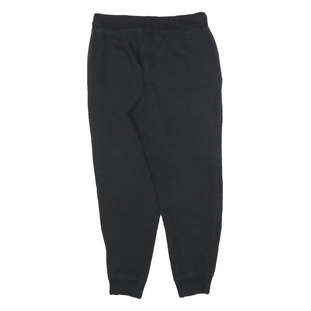 FILA Womens Joggers Black Slim Tapered S W28 L26 Cotton Blend Logo Casual