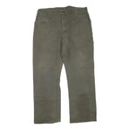 DICKIES Mens Cotton Blend Regular Fit Straight Leg Trousers W36 L30 Workwear