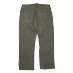DICKIES Mens Cotton Blend Regular Fit Straight Leg Trousers W36 L30 Workwear