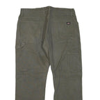 DICKIES Mens Cotton Blend Regular Fit Straight Leg Trousers W36 L30 Workwear