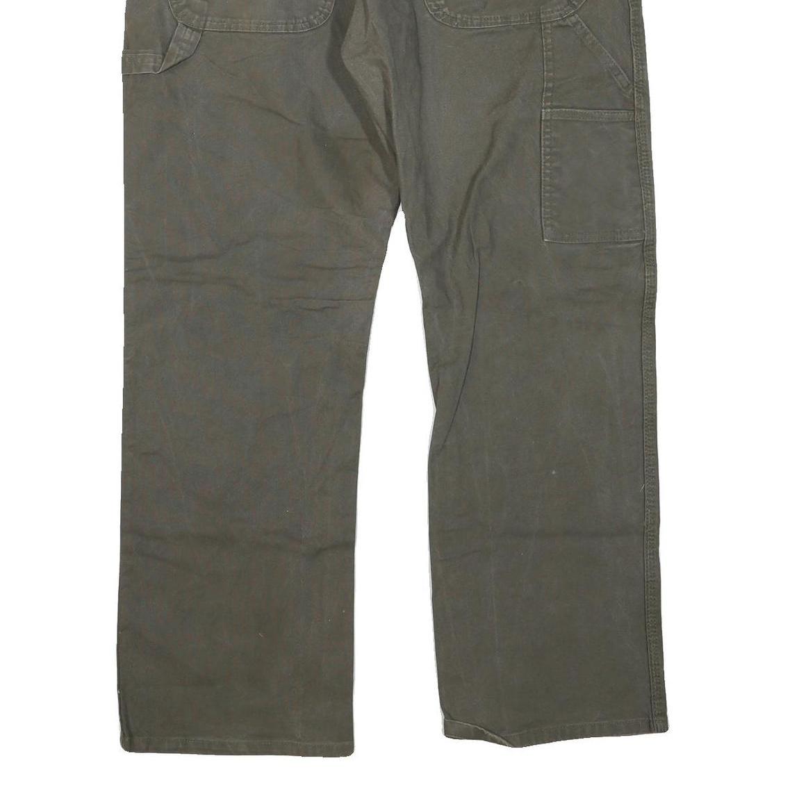 DICKIES Mens Cotton Blend Regular Fit Straight Leg Trousers W36 L30 Workwear