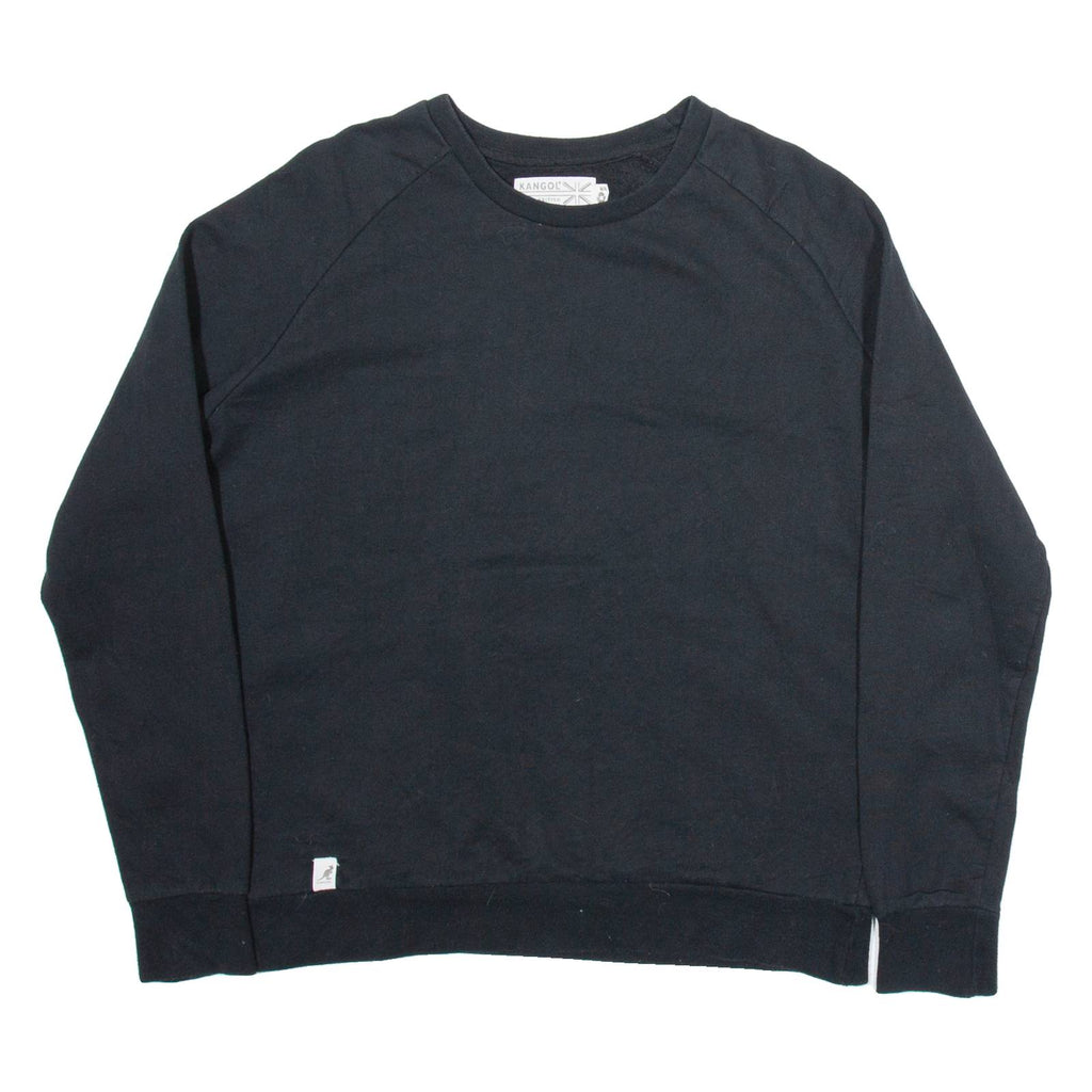 KANGOL Womens Sweatshirt Black M