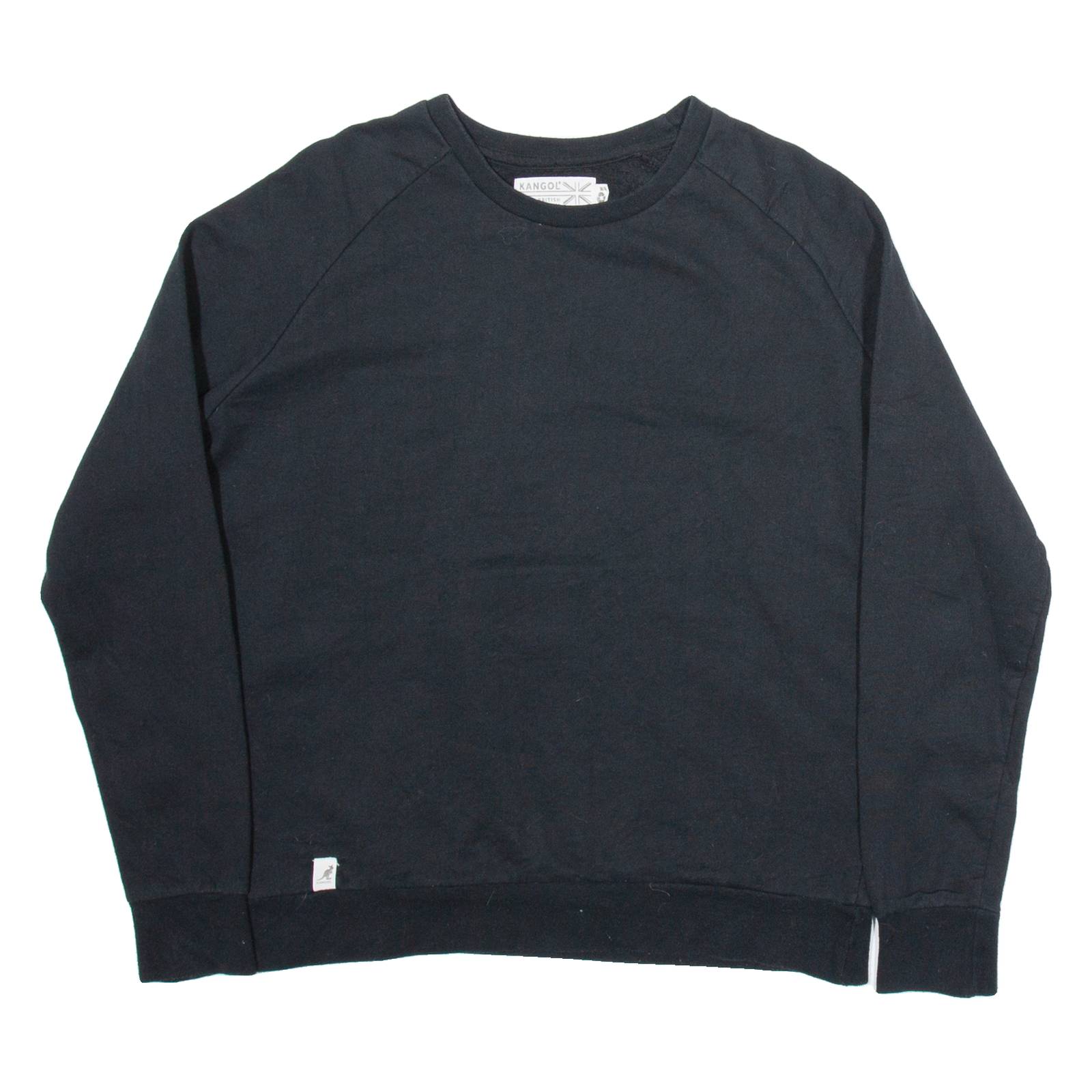 KANGOL Womens Sweatshirt Black M