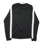 NIKE Womens Black & White Basketball Coach Zip Jacket M Polyester Blend Track
