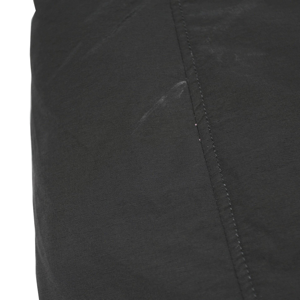 WOOLRICH Womens Black Outdoor Jacket XL Cotton Blend Woven Plain Zip Hooded