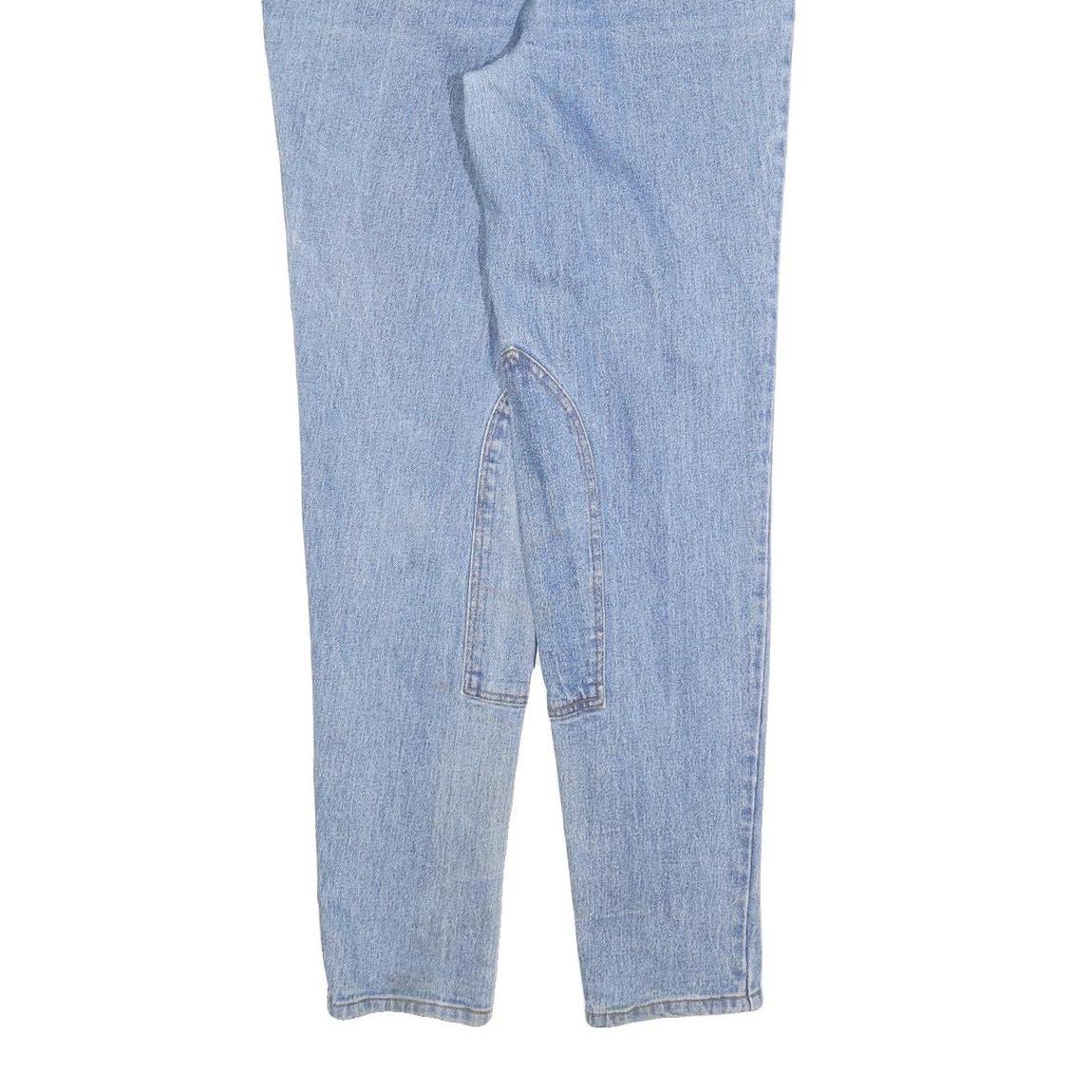 ENDURANCE Womens Jeans Blue Slim Skinny Denim Light W32 L32 Stylish Zip Closure