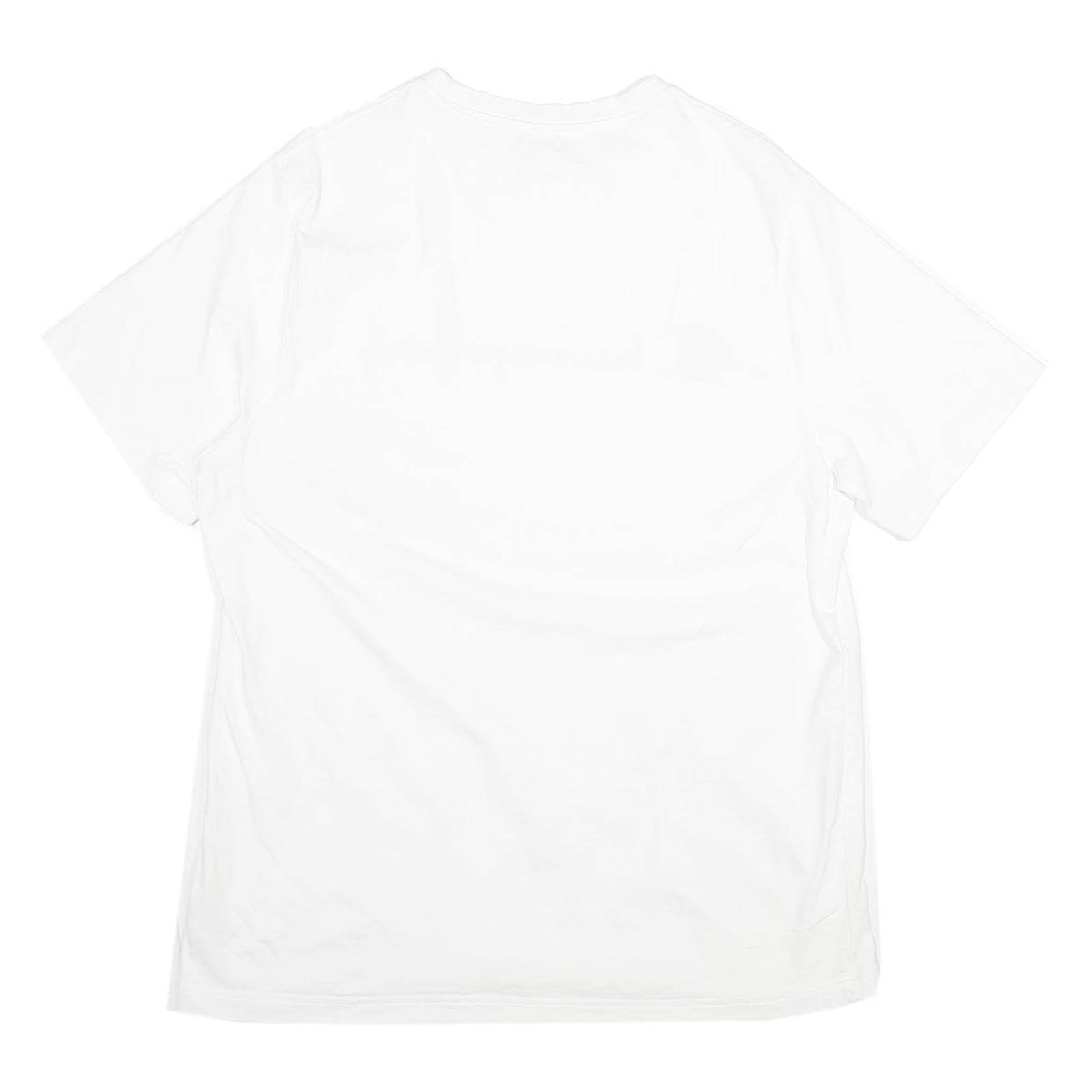 CHAMPION Mens White Graphic T-Shirt XL Short Sleeve Crew Neck Casual