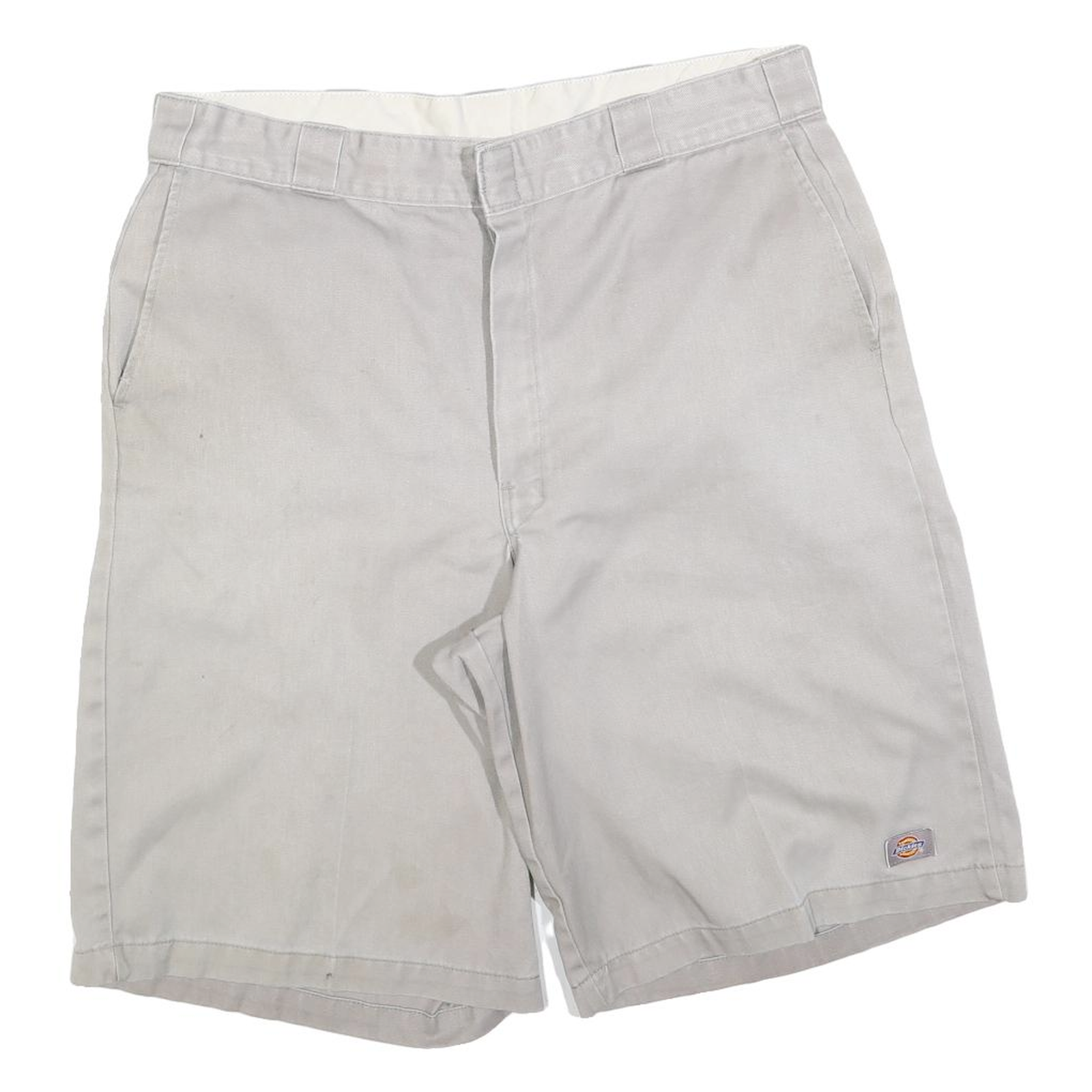 DICKIES Mens Shorts Beige Casual Plain XL W36 Workwear Cotton Blend