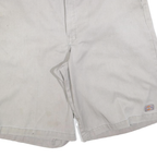 DICKIES Mens Shorts Beige Casual Plain XL W36 Workwear Cotton Blend