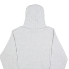 CHAMPION Mens Grey Woodcreek Baseball Pullover Hoodie S Cotton Blend