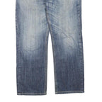 DICKIES Mens Regular Fit Blue Denim Jeans Cotton Blend Zip W38 L32 Classic