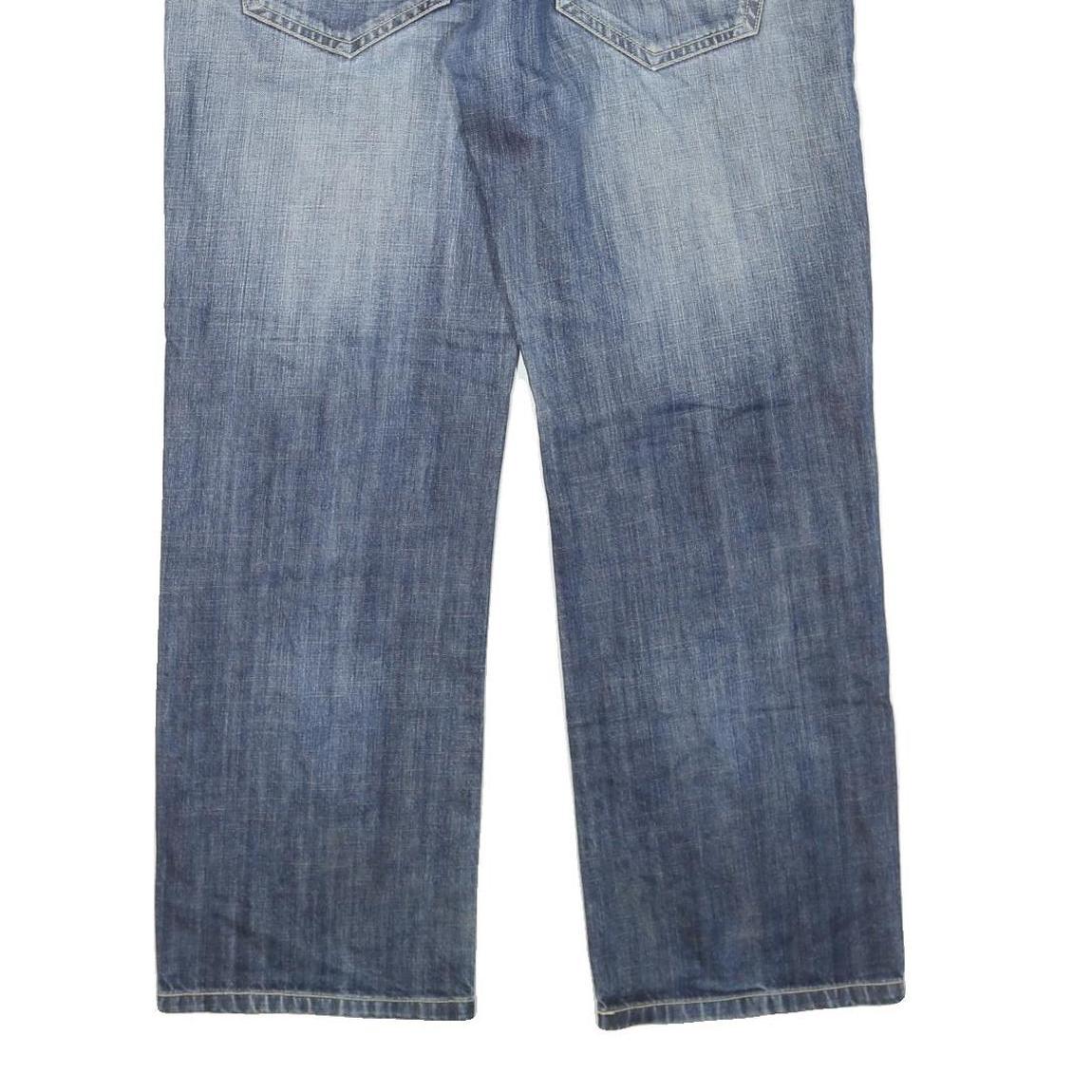 DICKIES Mens Regular Fit Blue Denim Jeans Cotton Blend Zip W38 L32 Classic