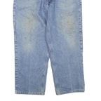 CARHARTT Mens Jeans Blue Regular Straight Denim Light W38 L27 Classic Casual