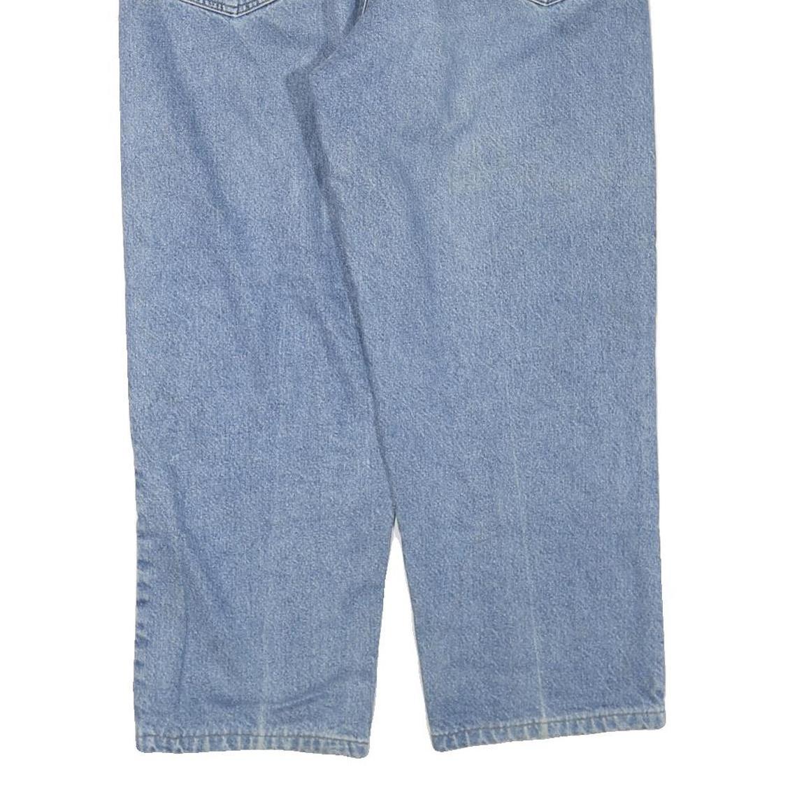 CARHARTT Mens Jeans Blue Regular Straight Denim Light W38 L27 Classic Casual