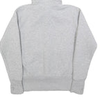 BENCH Womens Grey Hoodie UK 10 Cotton Blend Pullover Casual Sweatshirt