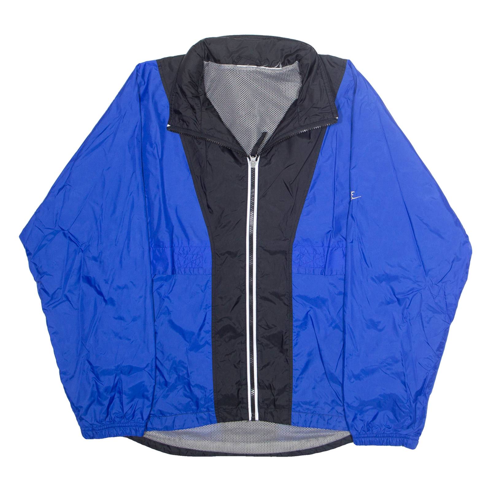 NIKE Mens Track Jacket Blue L
