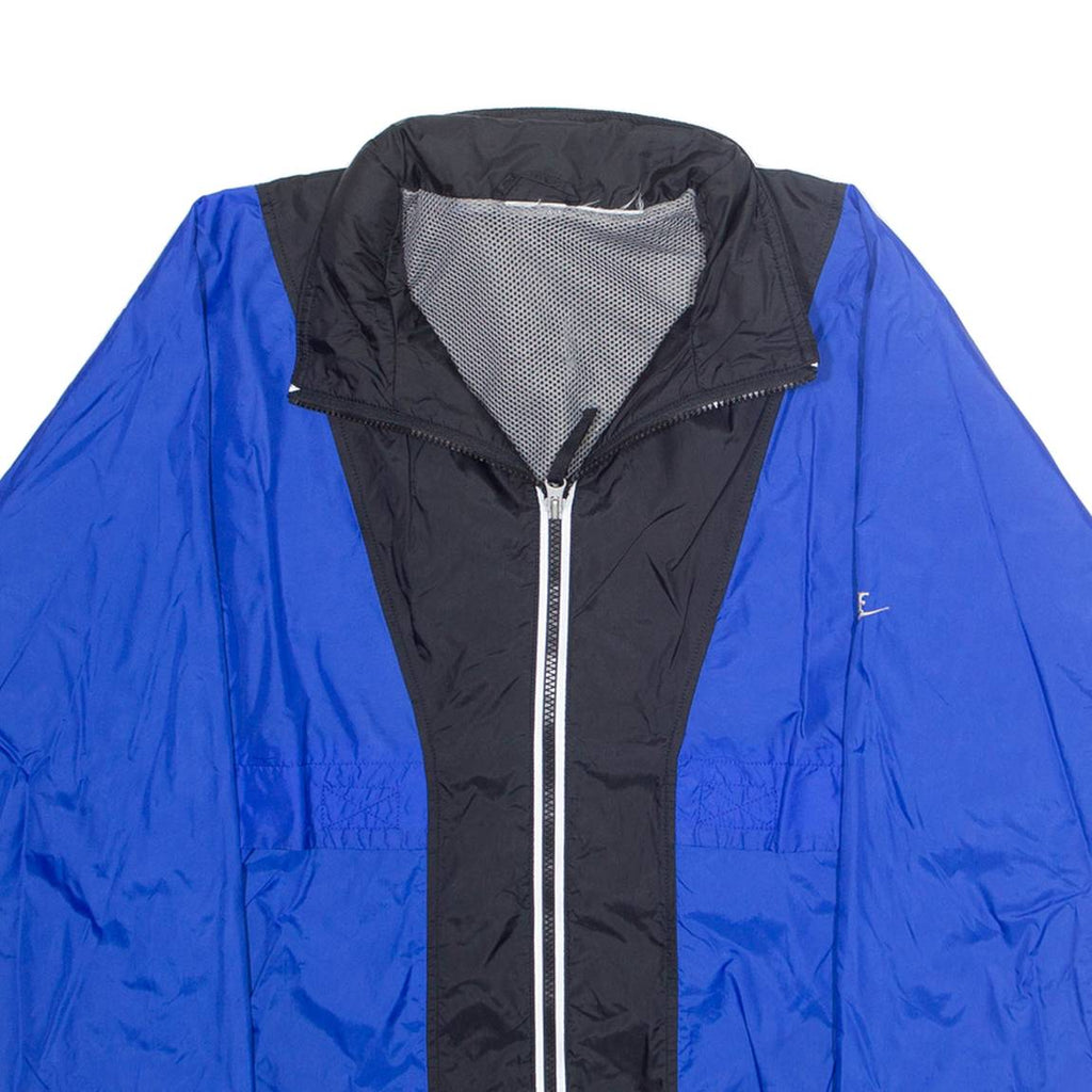 NIKE Mens Track Jacket Blue L