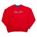 BLAIR Mens Sweatshirt Red High Neck USA L