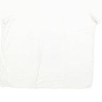 ACDC Womens White Lightning Bolt Graphic T-Shirt XL Short Sleeve Crew Neck