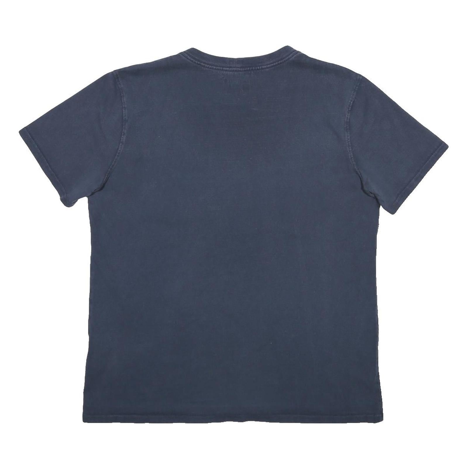 CARHARTT Womens Blue Pocket T-Shirt L Short Sleeve Crew Neck Cotton Casual