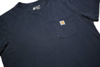 CARHARTT Womens Blue Pocket T-Shirt L Short Sleeve Crew Neck Cotton Casual