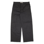 LEVI'S Womens Trousers Black Loose Straight W32 L29